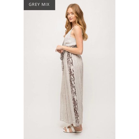 Mystree Animal Print Jumpsuit MED $84 - Picture 7 of 12